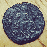 Very Old Coin Metal Detecting