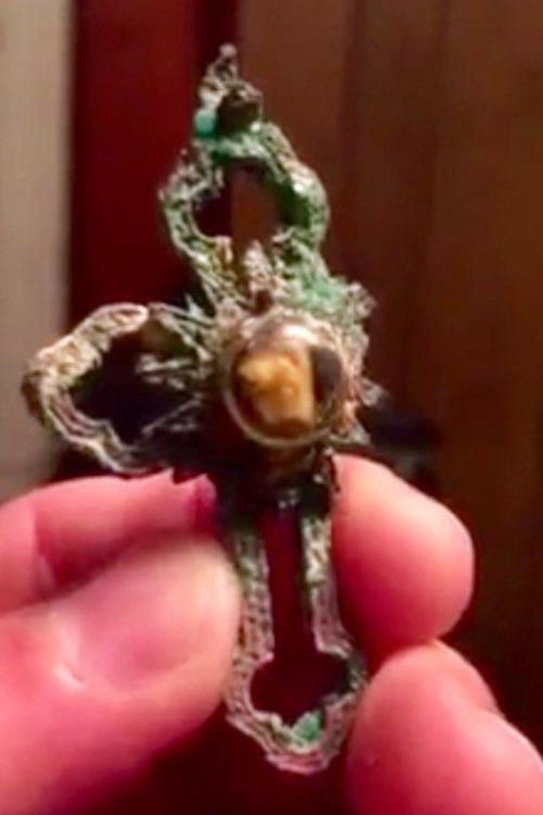Old Cross Metal Detecting Find
