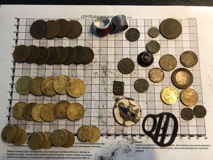 Metal Detecting Coins Finland